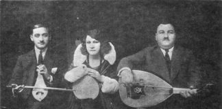 Trio de rebetiko, période dite "de Smyrne"