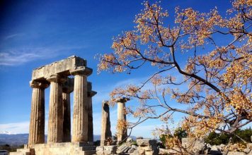 Corinthe - Temple d'Apollon