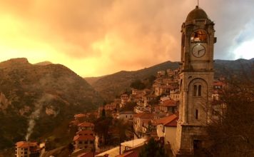 Le village de Dimitsana