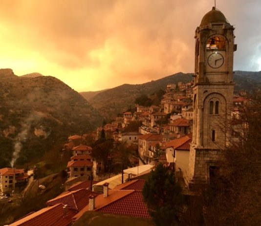 Le village de Dimitsana