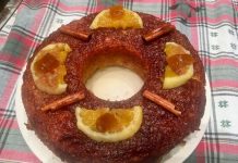 La portokalopita, gâteau Grec à l'orange