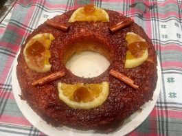 La portokalopita, gâteau Grec à l'orange