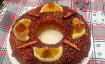La portokalopita, gâteau Grec à l'orange